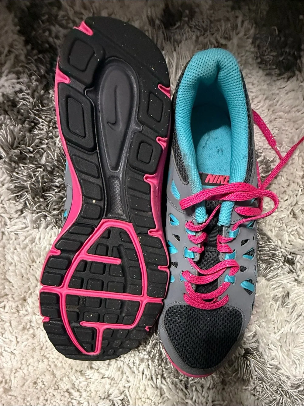 Nike kids dual fusion run sneaker
